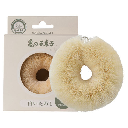 白いたわし サイザル麻 (大)