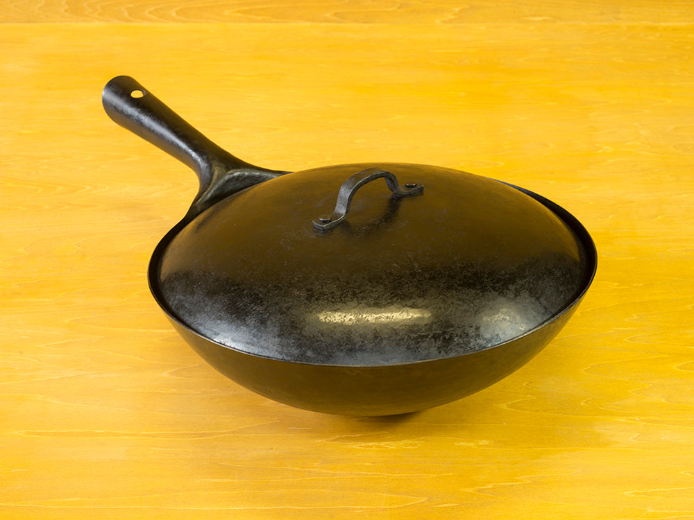 12インチ Real Classic 中華鍋(北京鍋)蓋付きセット ”Simple”