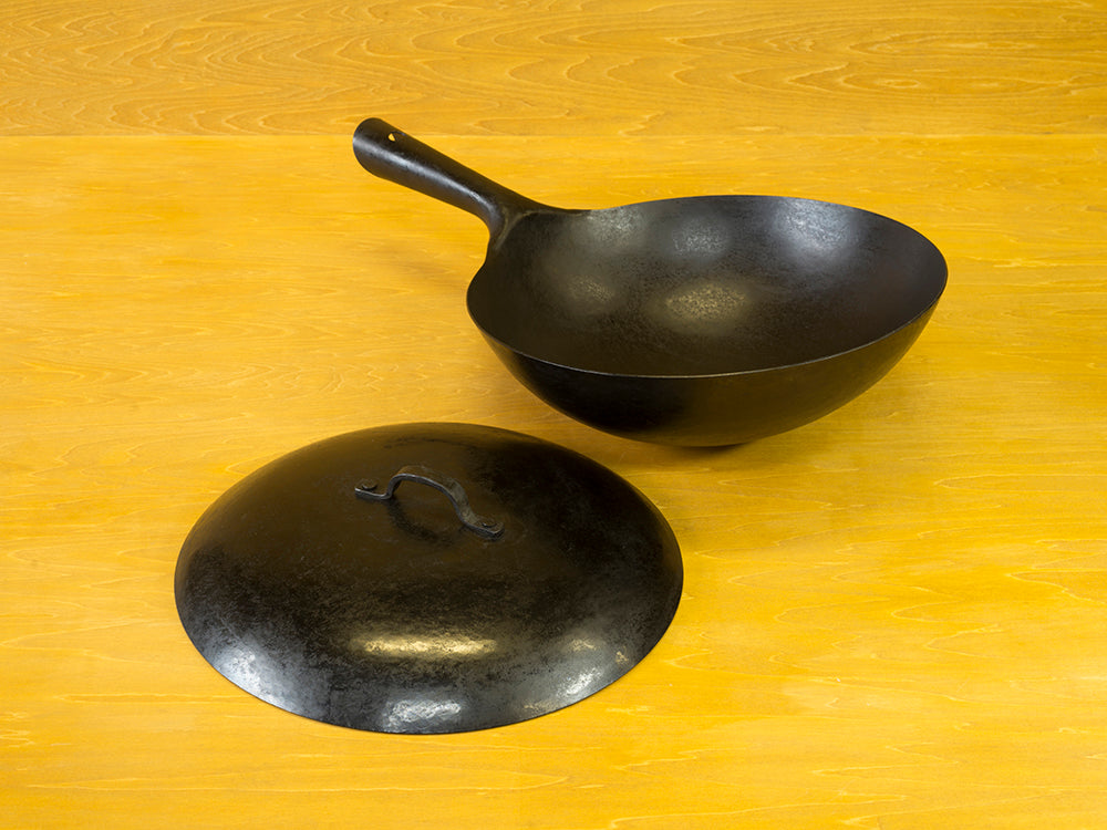 12インチ Real Classic 中華鍋(北京鍋)蓋付きセット ”Simple”