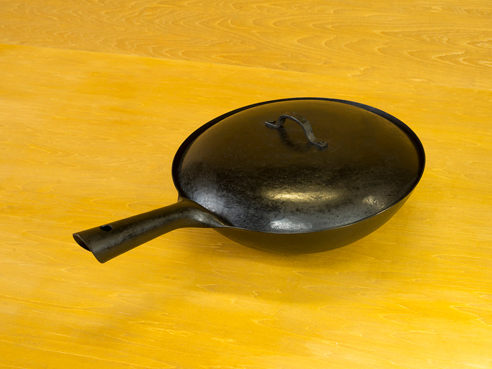 12インチ Real Classic 中華鍋(北京鍋)蓋付きセット ”Simple”