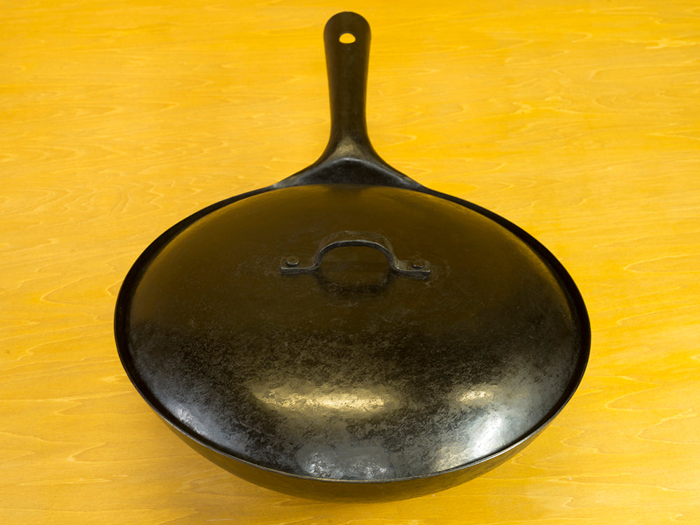12インチ Real Classic 中華鍋(北京鍋)蓋付きセット ”Simple”