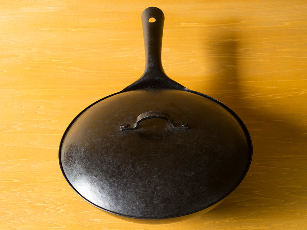 11インチ Real Classic 中華鍋(北京鍋)蓋付きセット ”Simple”