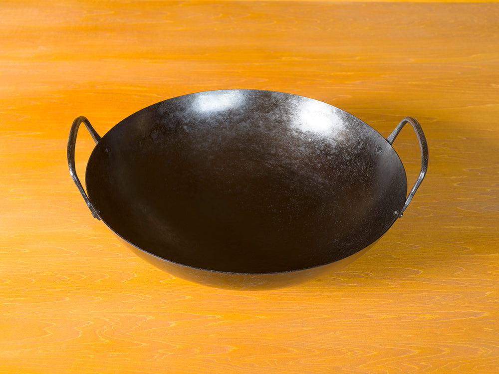 14インチ Real Classic 中華鍋(広東鍋)蓋付きセット "Simple"