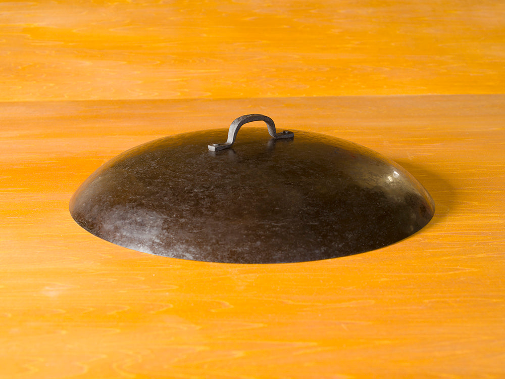 14インチ Real Classic 中華鍋(広東鍋)蓋付きセット "Simple"