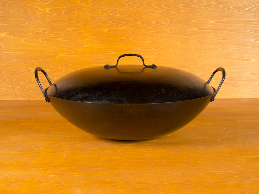16インチ Real Classic 中華鍋(広東鍋)蓋付きセット "Simple"