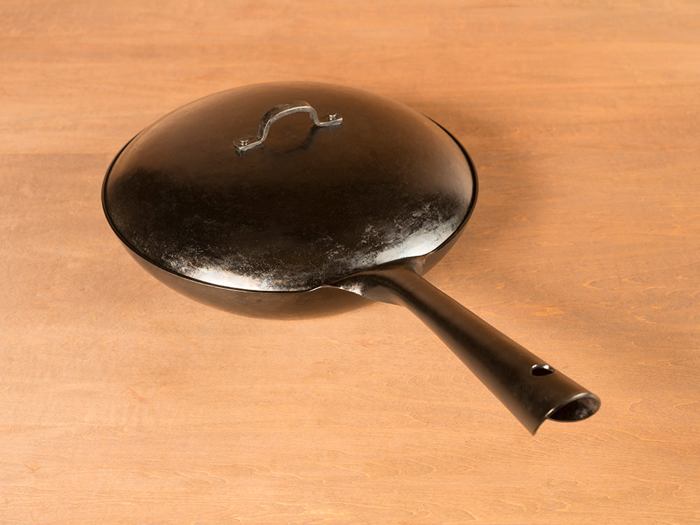 12 inch Real Classic Frying Pan ver.2 "Premium Heavy Duty" set with lid