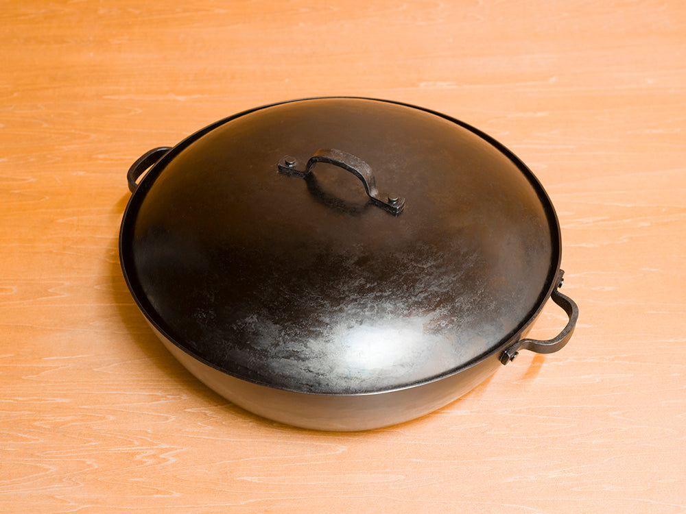 12インチ Real Classic グリルパン "Premium Heavy Duty" 蓋付きセット
