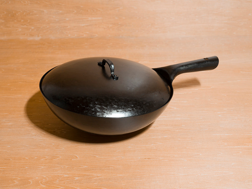 13インチ Real Classic 中華鍋(北京鍋)蓋付きセット ”Simple”