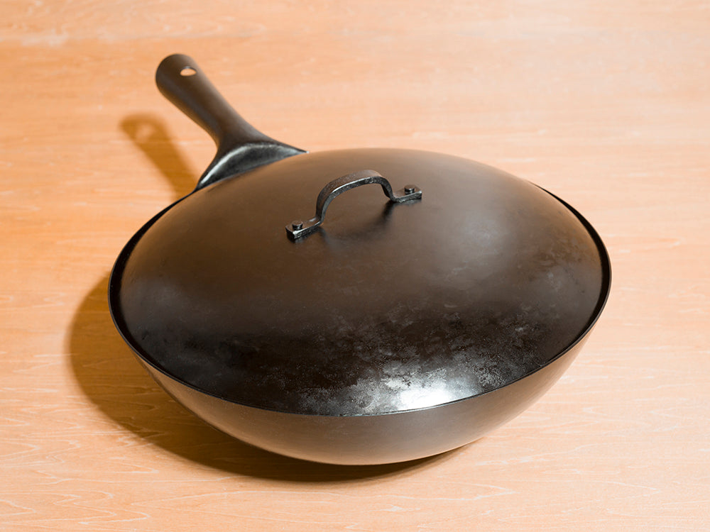 13インチ Real Classic 中華鍋(北京鍋)蓋付きセット ”Simple”