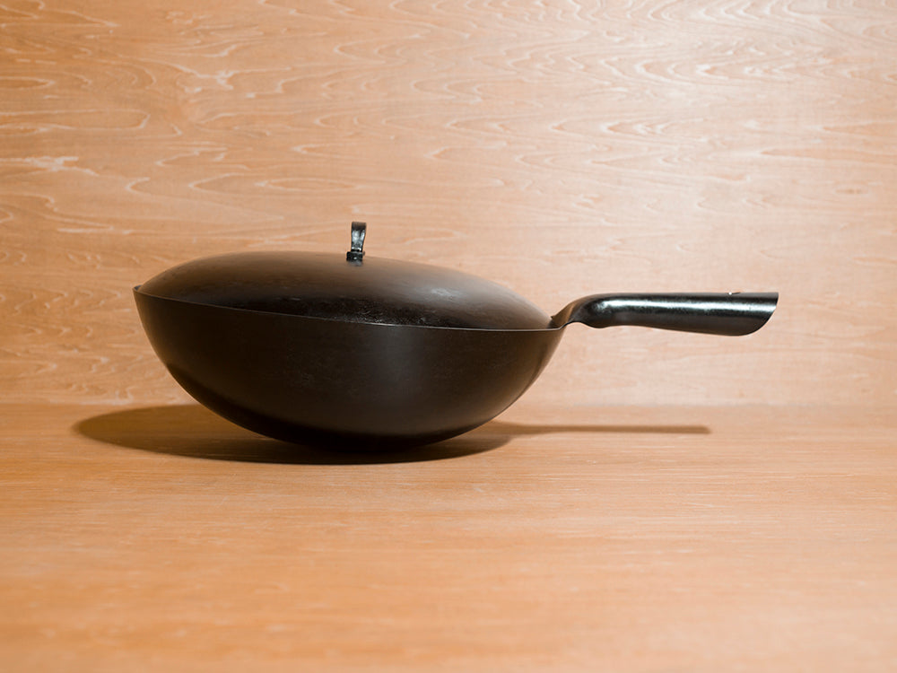 13インチ Real Classic 中華鍋(北京鍋)蓋付きセット ”Simple”